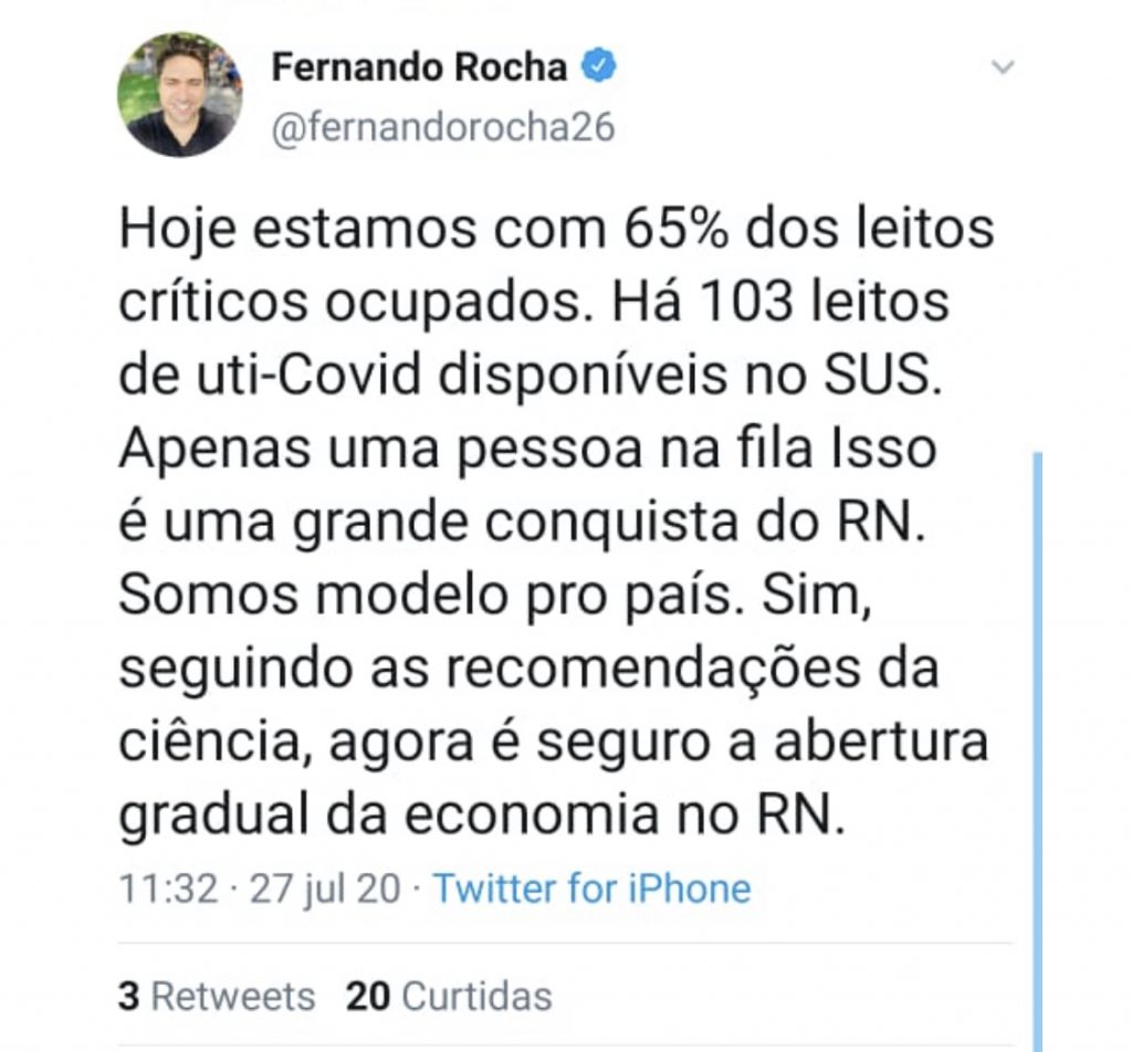 Procurador fornido diz que "RN é exemplo para o país ...